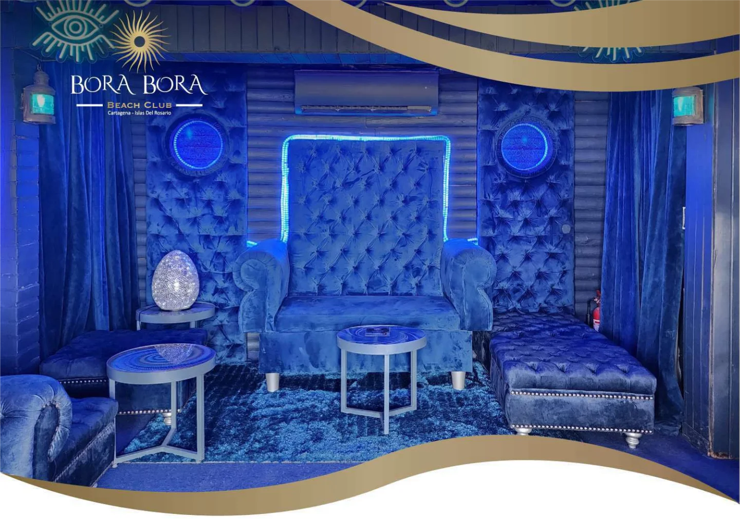 sala azul a vip